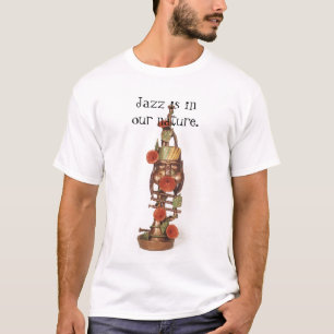 T-shirts O jazz está em nossa natureza com Rumi