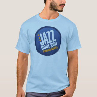 T-shirts O jazz perto de você homens de Philadelphfia Short