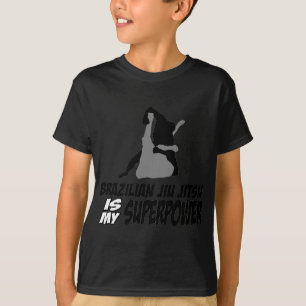 T-shirts O jitsu brasileiro do jiu é minha superpotência