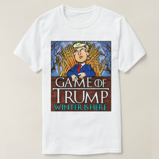 T-shirts O jogo de Trump Winter está aqui