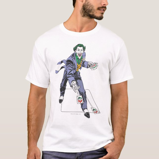 T-shirts O Joker Casts Cards (Frente)
