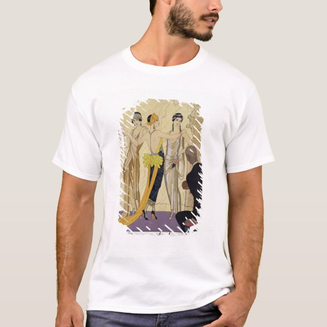 T-shirts O julgamento de Paris, 1920-30 (impressão do (Frente)