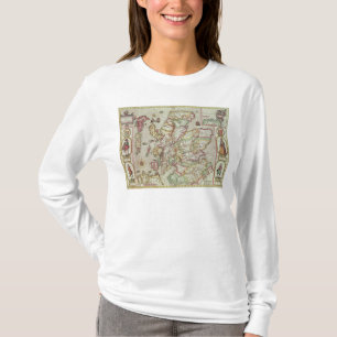 T-shirts O Kingdome de Scotland, gravado por Jodocus