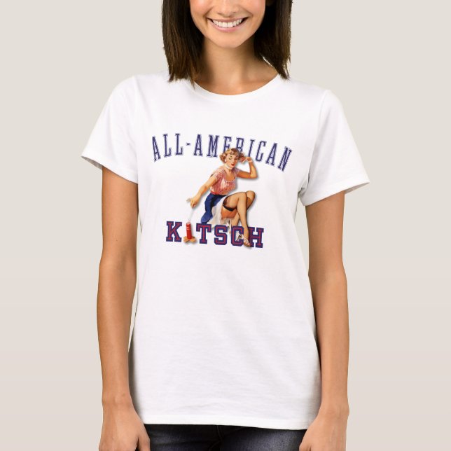 T-shirts O kitsch Bitsch: Kitsch Todo-Americano (Frente)