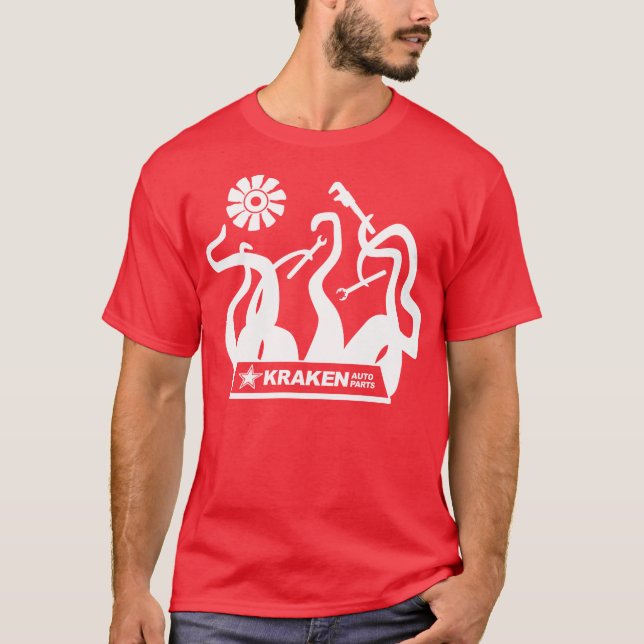 T-shirts O Kraken (Frente)