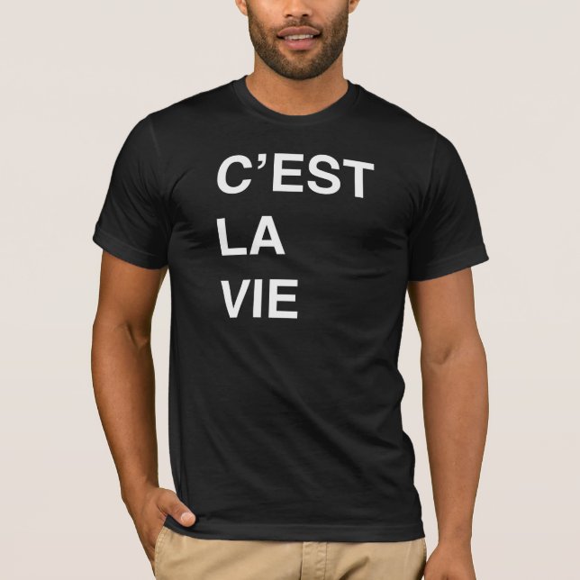 T-shirts O La de C'est Vie (Frente)