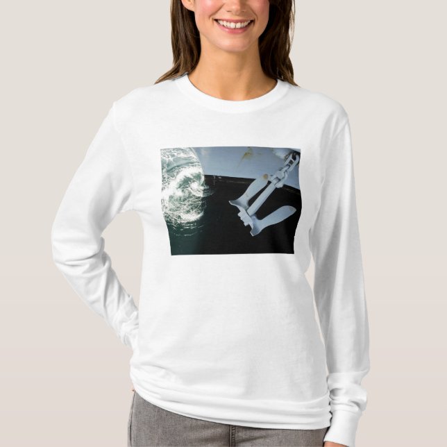 T-shirts O lado do porto Mark II Stockless Anchor (Frente)