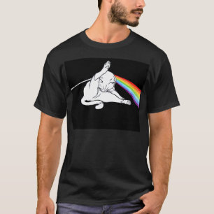 T-shirts o lado escuro do gato