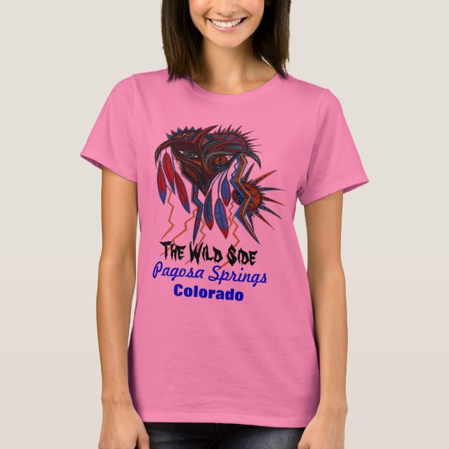 T-shirts O lado selvagem (Frente)