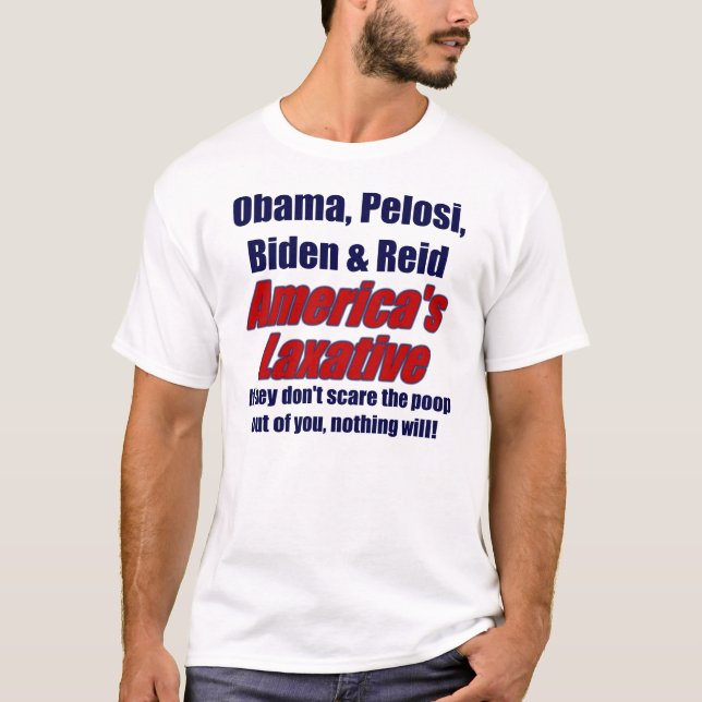 T-shirts O laxante de América (Frente)
