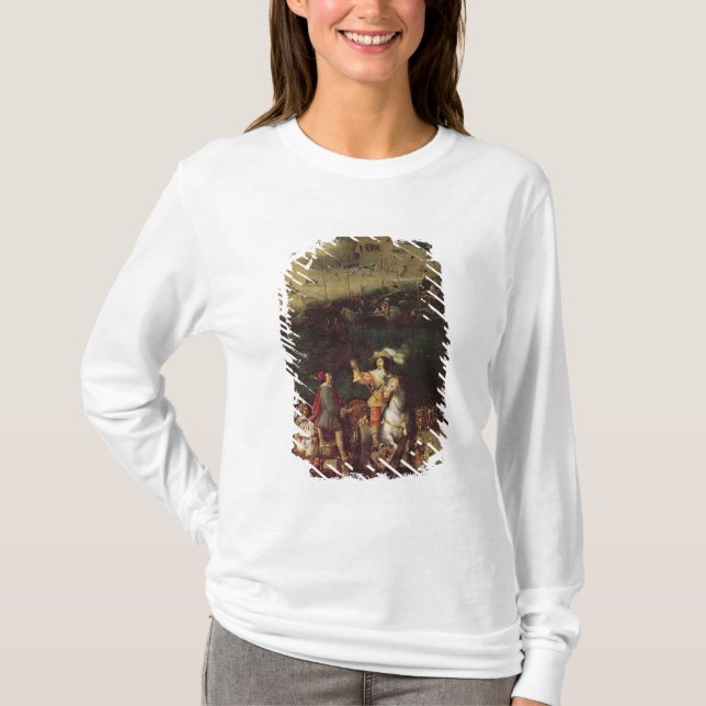T-shirts O levantamento do cerco do Ile de Re (Frente)