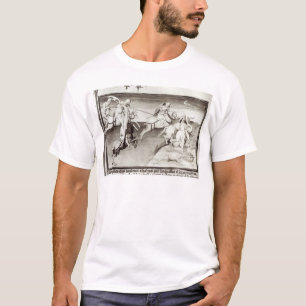T-shirts O líder Mongol, Hulagu, khan do Ilkhanate