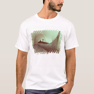 T-shirts O longship de Gokstad (madeira)