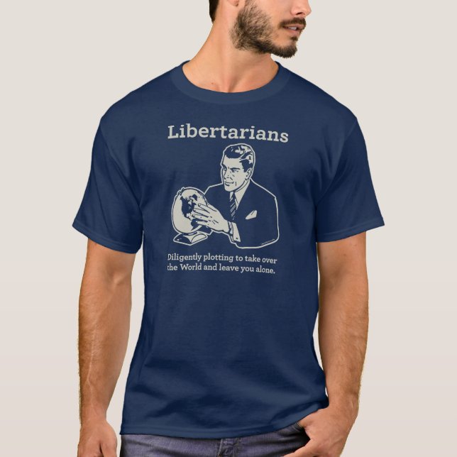 T-shirts O lote do libertário (Frente)
