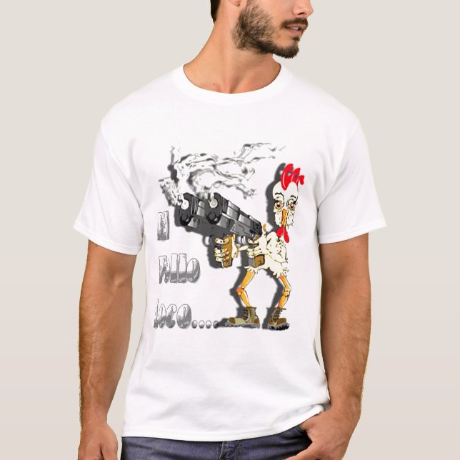 T-shirts O louco Pollo (Frente)