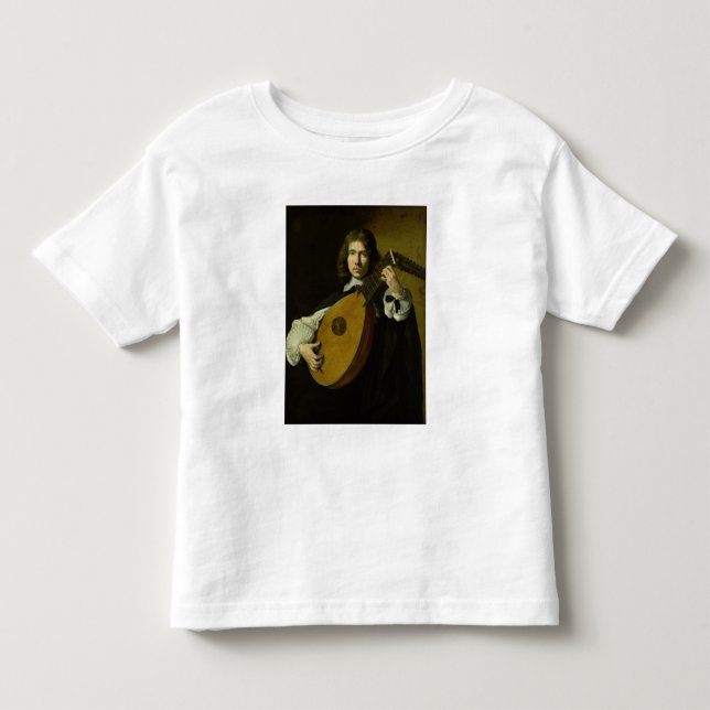 T-shirts O Lute Player (Frente)