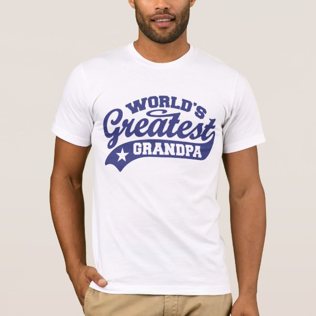 T-shirts O maior avô do mundo (Frente)