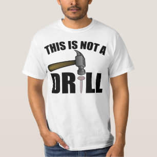 T-SHIRTS O MARTELO, ESTE NÃO É UMA BROCA