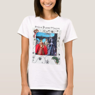 T-SHIRTS O MASCARADA ITALIANO ANTIGO DOS FANTOCHES MASCARA
