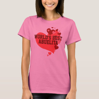 T-shirts O melhor Abuelita do mundo
