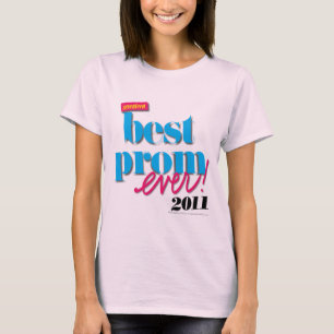 T-shirts O melhor Aqua do baile de formatura nunca -