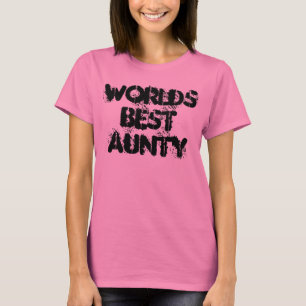 T-shirts o melhor aunty dos mundos