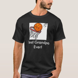 T-shirts O melhor basquetebol do Vovô