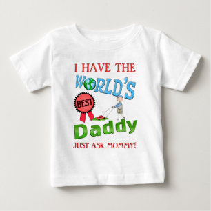 T-shirts O melhor dia dos pais do pai