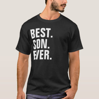 T-SHIRTS O MELHOR FILHO NUNCA