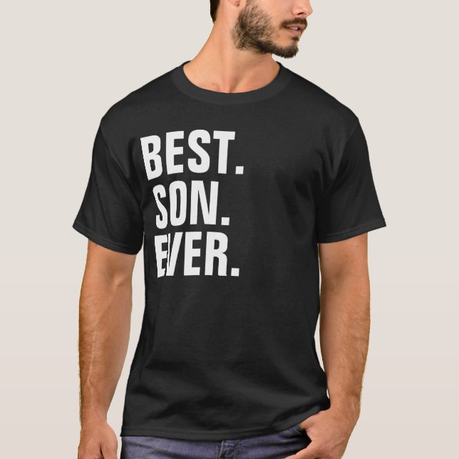 T-SHIRTS O MELHOR FILHO NUNCA (Frente)