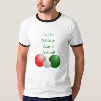 T-shirts O melhor jogador de Bocce no mundo