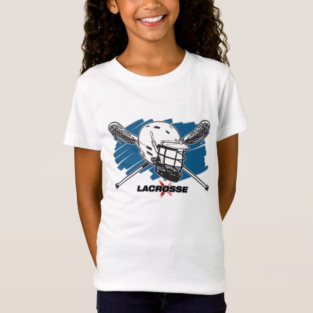 T-shirts O melhor Lacrosse (Frente)