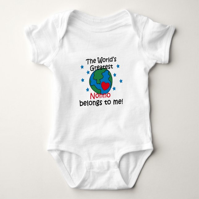 T-shirts O melhor Nonno pertence-me (Frente)