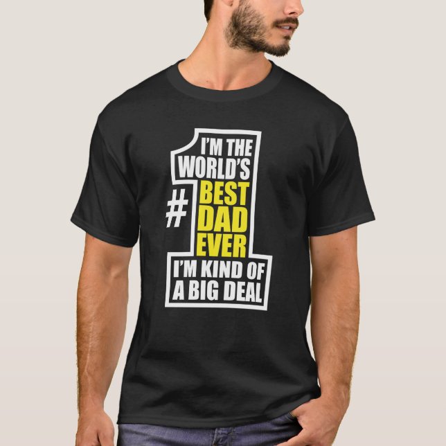 T-shirts O melhor Pai do mundo (Frente)