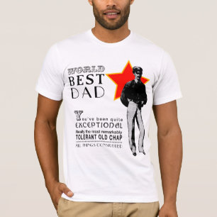 T-shirts O melhor T do dia dos pais do pai do grilo