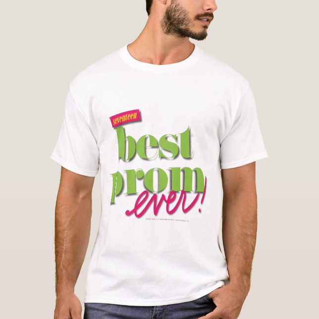 T-shirts O melhor verde do baile de formatura nunca - (Frente)