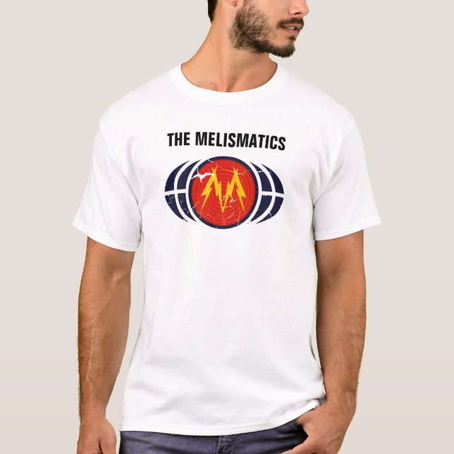 T-shirts O MELISMATICS, este é como nós o fazemos - branco (Frente)