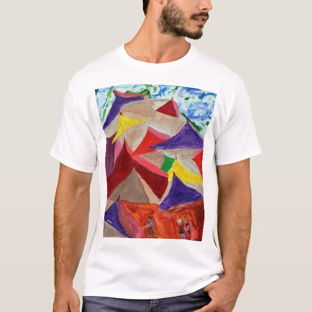 T-shirts O mercado do fazendeiro, Carson City (Frente)
