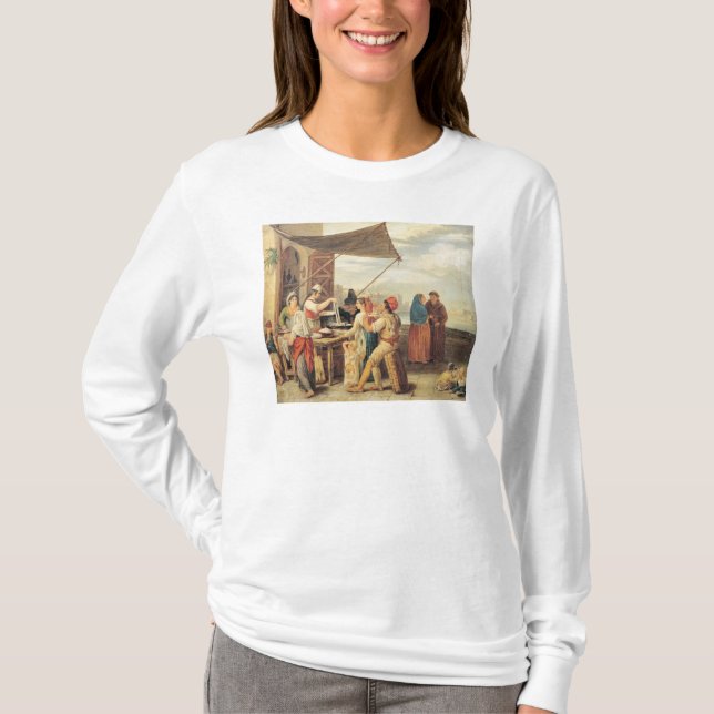 T-shirts O mercado italiano (Frente)