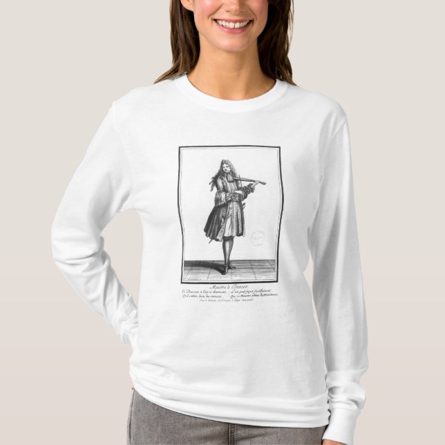 T-shirts O mestre de dança (Frente)