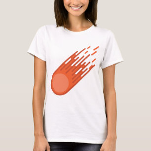 T-shirts O meteoro está vindo
