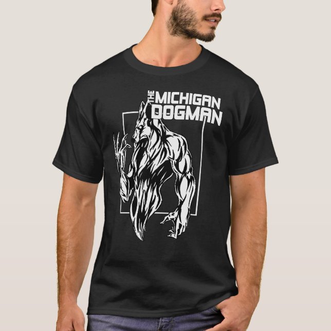 T-shirts O Michigan Dogman (Frente)