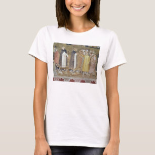 T-shirts O militante da igreja e triunfante, detalhe de