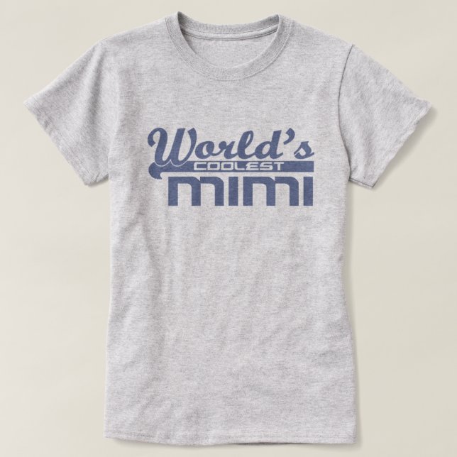 T-shirts O Mimi o mais fresco do mundo (Frente do Design)