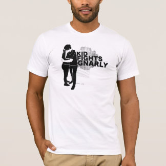 T-shirts O miúdo luta o amor | novo Gnarly