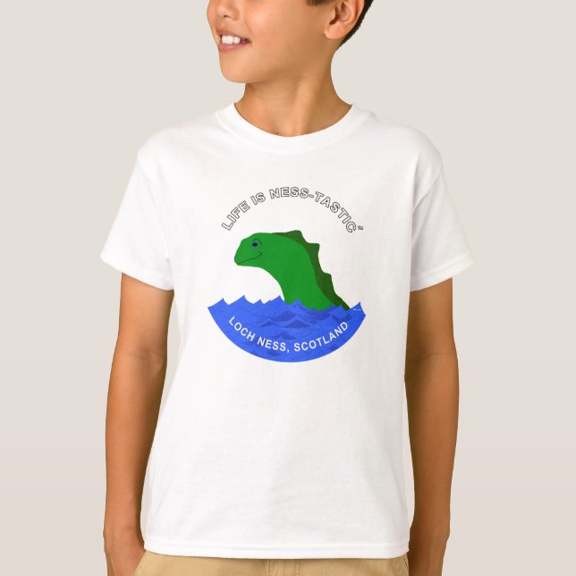 T-shirts O monstro de Loch Ness vai tastic! (Frente)