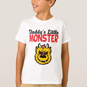 T-shirts O monstro pequeno do pai