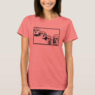 T-shirts O Monte Rushmore de choque