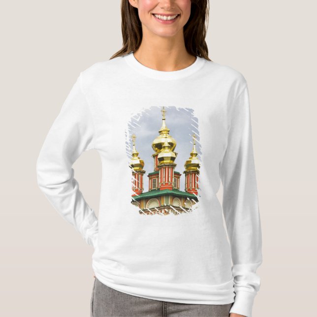 T-shirts O Mosteiro Trinity Sergiev (Frente)