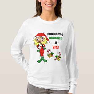 T-shirts O Natal Às Vezes É Bela - Loira Loira